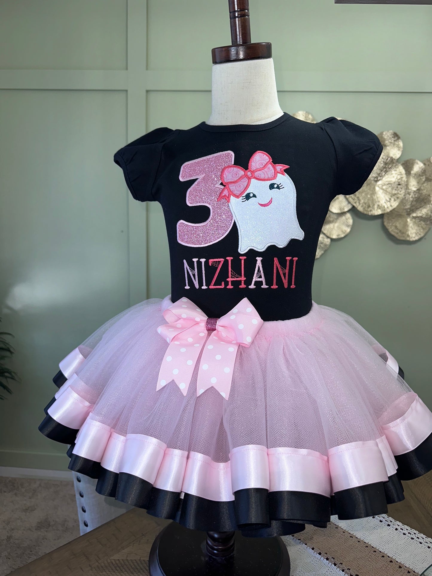 HALLOWEEN BIRTHDAY OUTFIT-GHOST