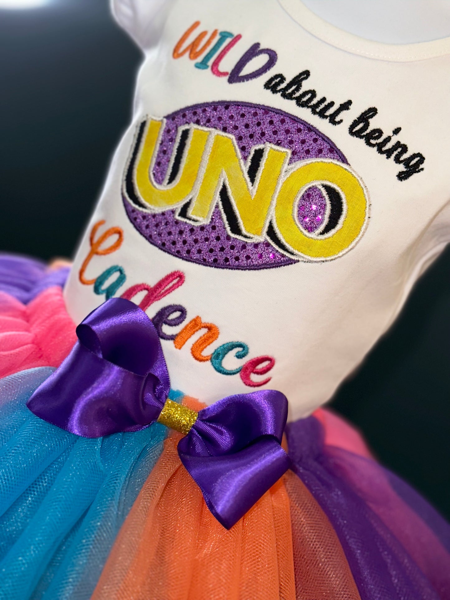 Wild about Uno Birthday Outfit| Uno Flip theme