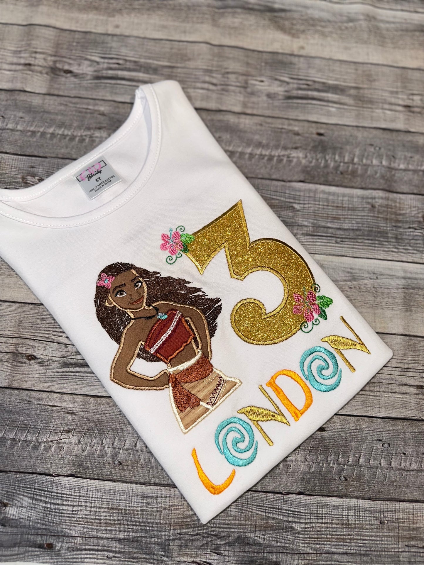 Hawaiian girl birthday outfit