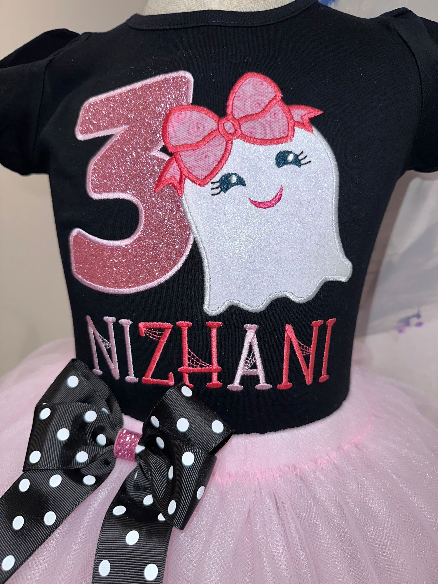 HALLOWEEN BIRTHDAY OUTFIT-GHOST