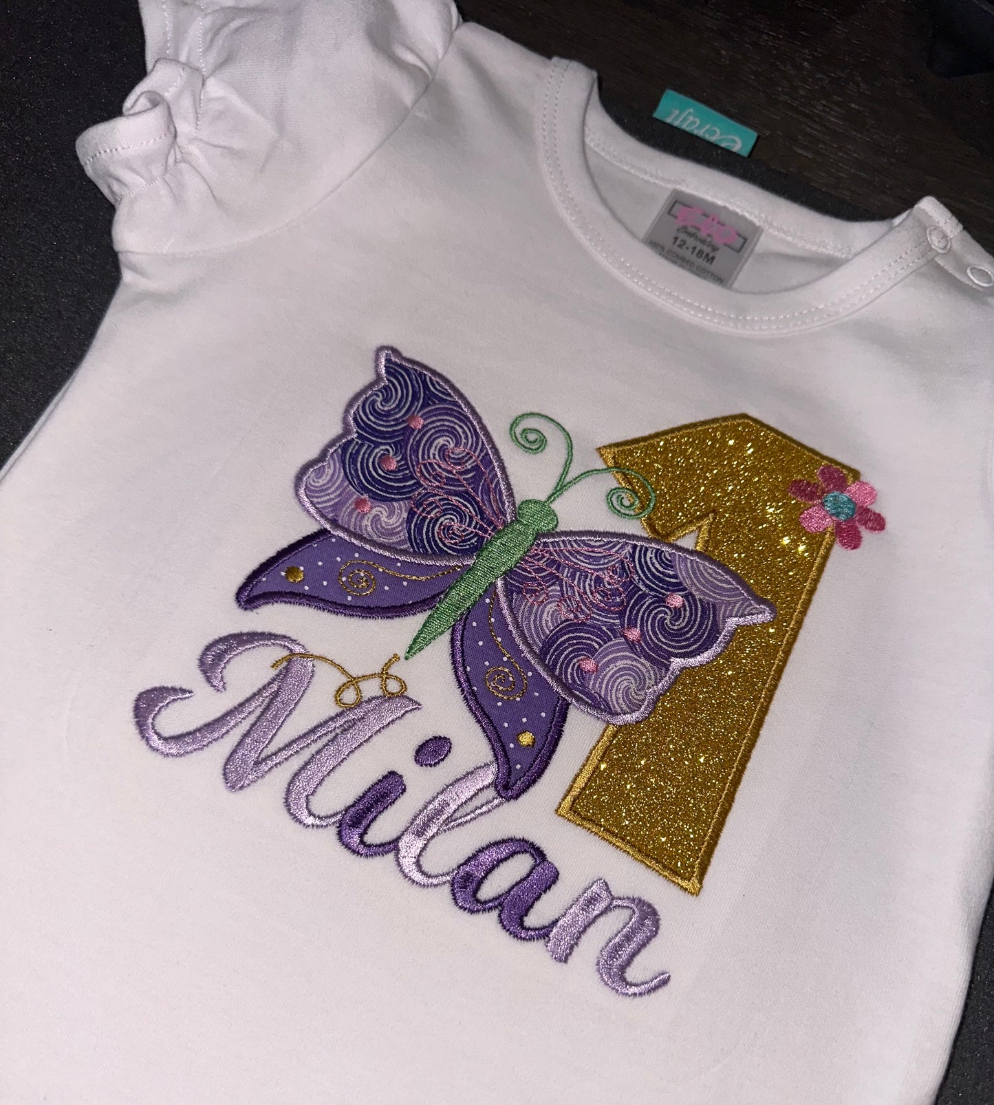 Butterfly birthday outfit for girls