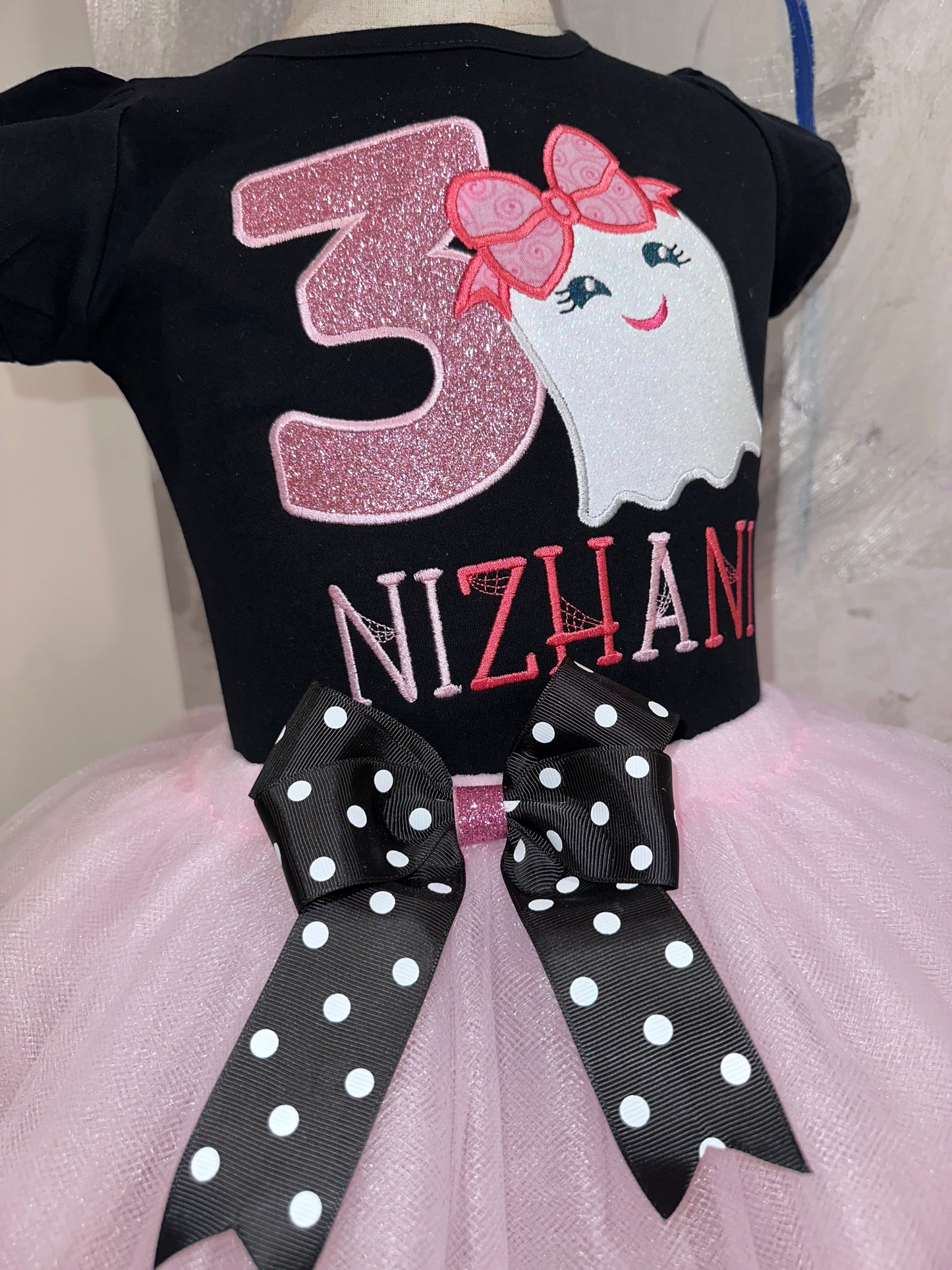 HALLOWEEN BIRTHDAY OUTFIT-GHOST