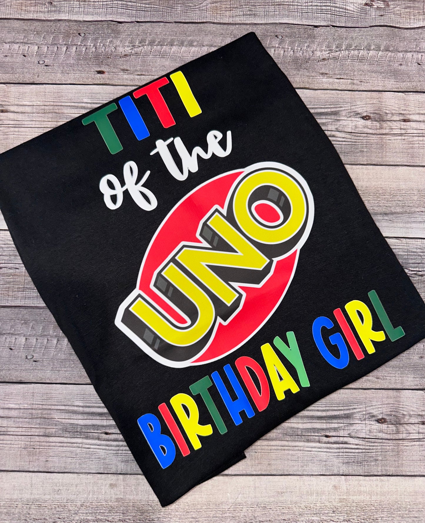 Uno theme family shirts