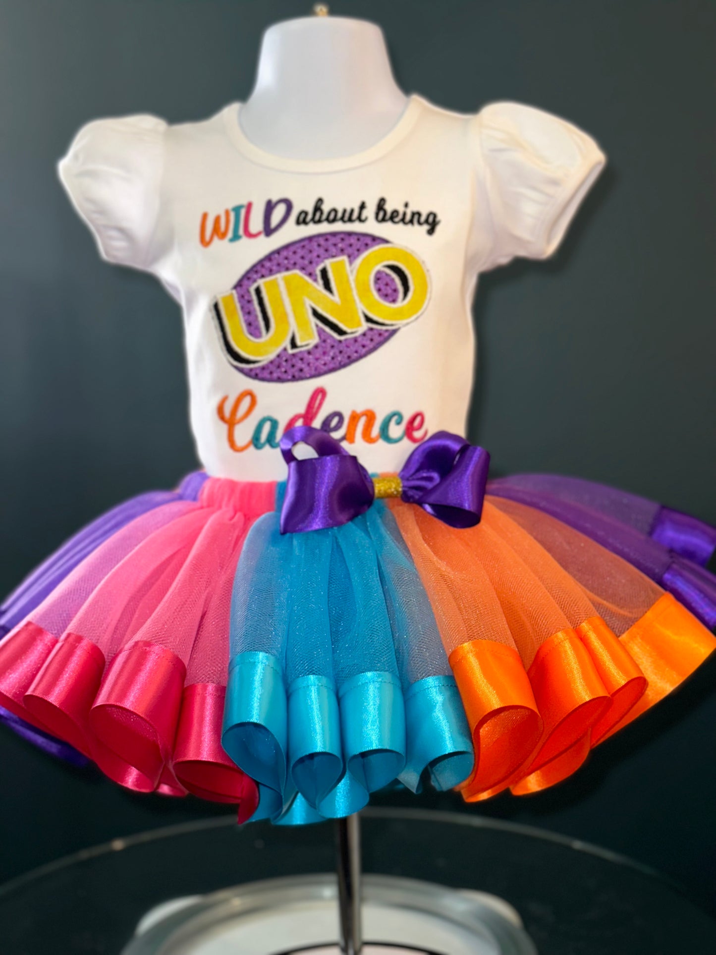 Wild about Uno Birthday Outfit| Uno Flip theme