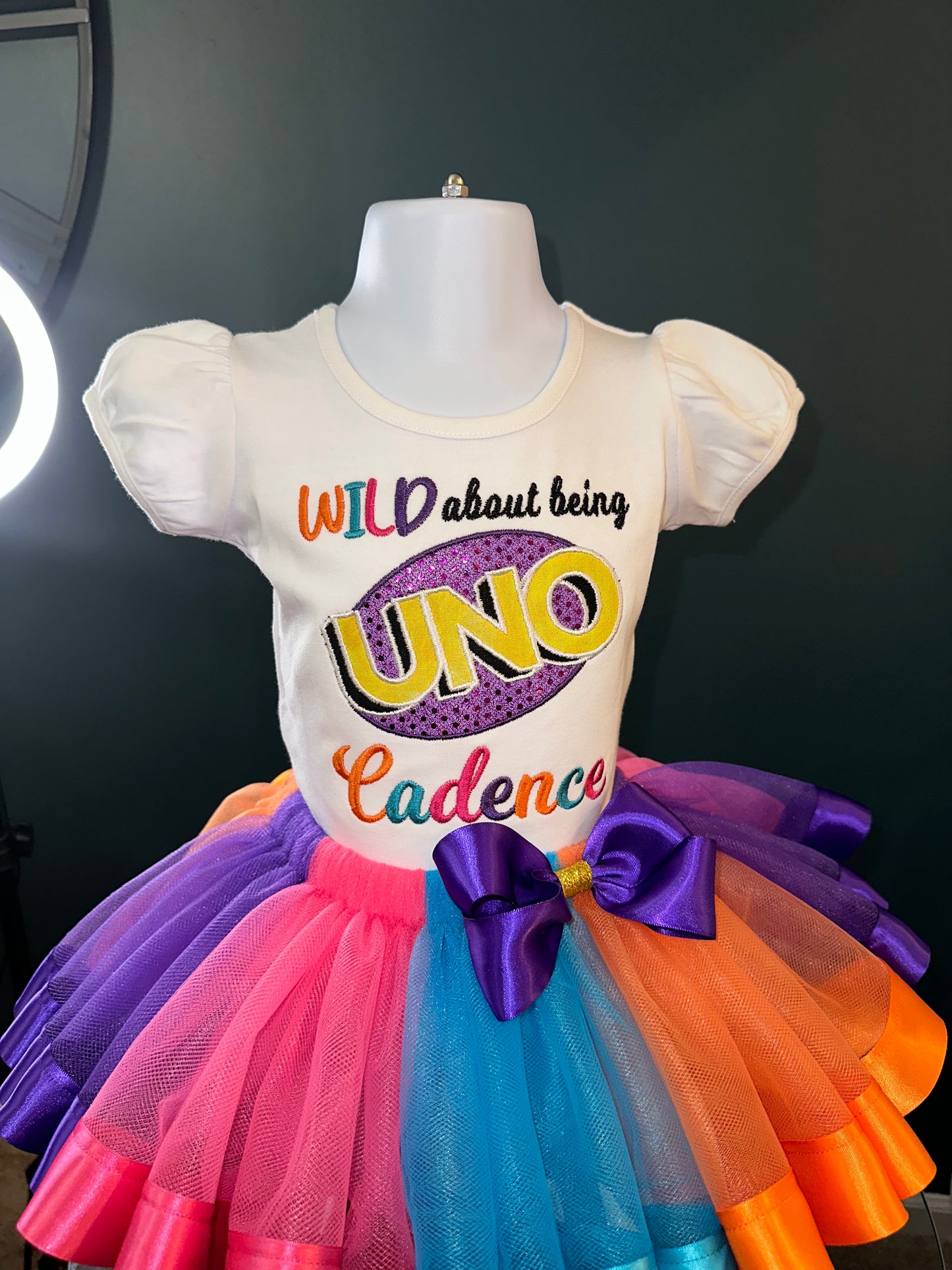 Wild about Uno Birthday Outfit| Uno Flip theme