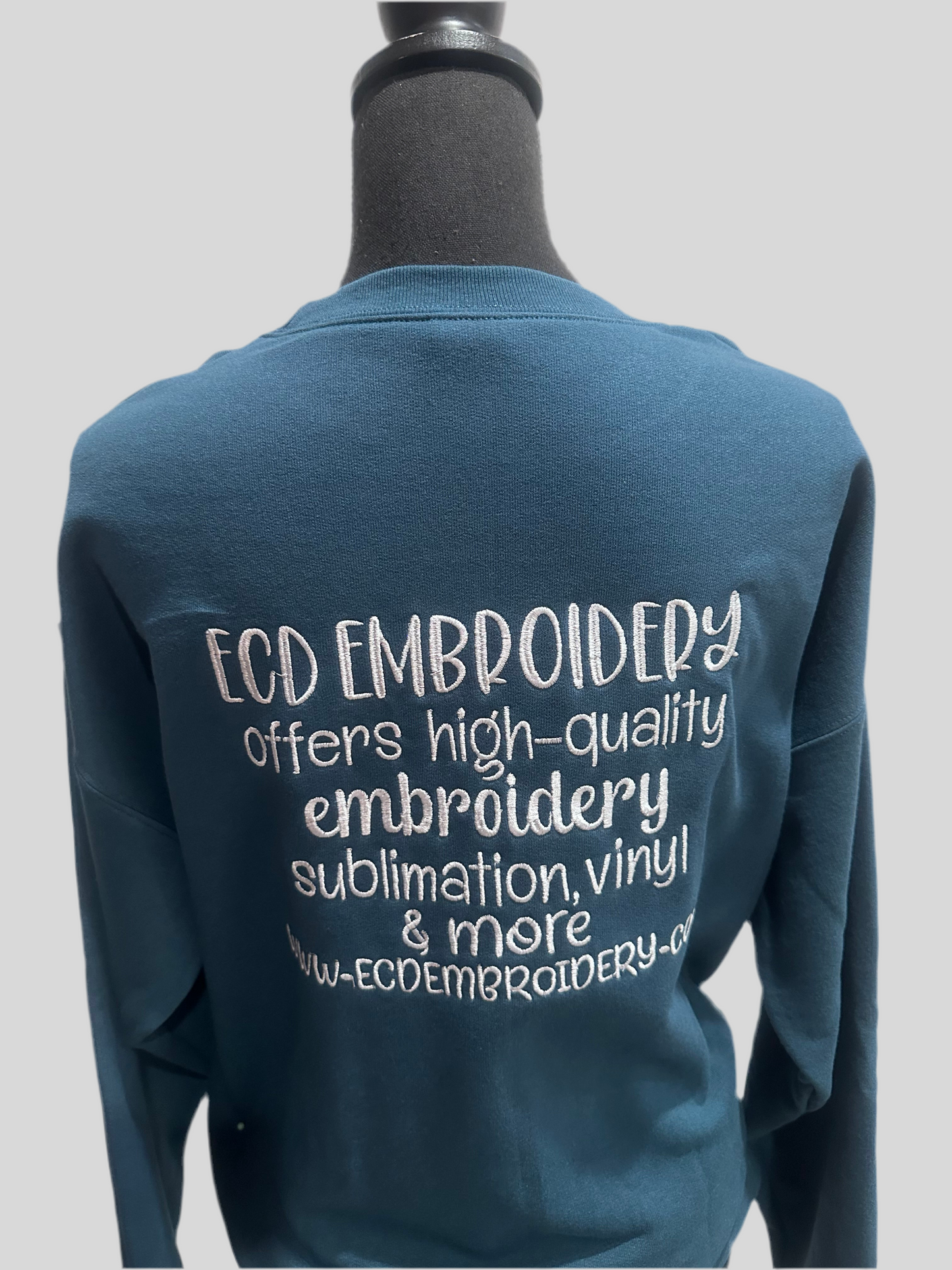ECD Embroidery apparel
