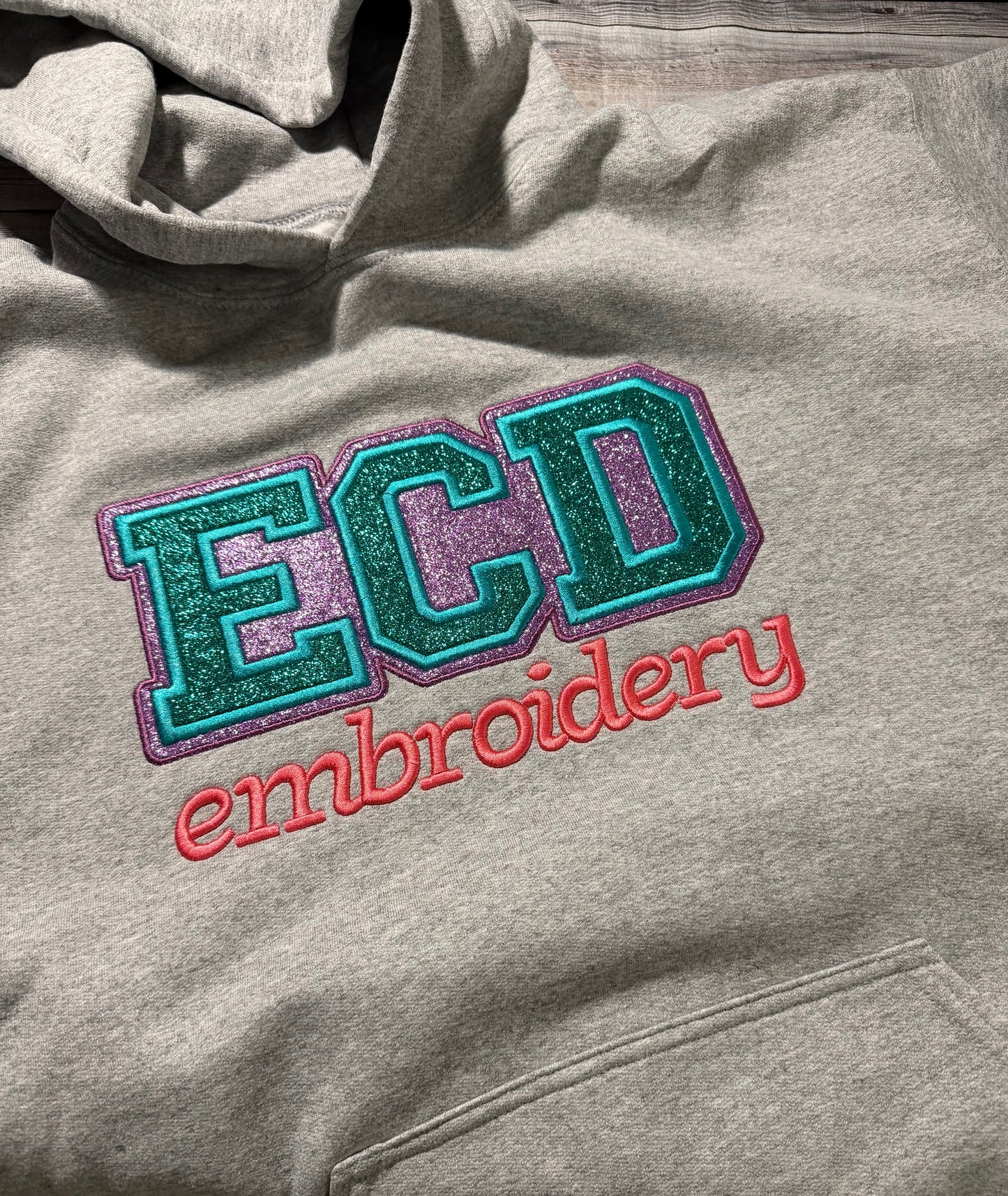 ECD Embroidery Signature Hoodie