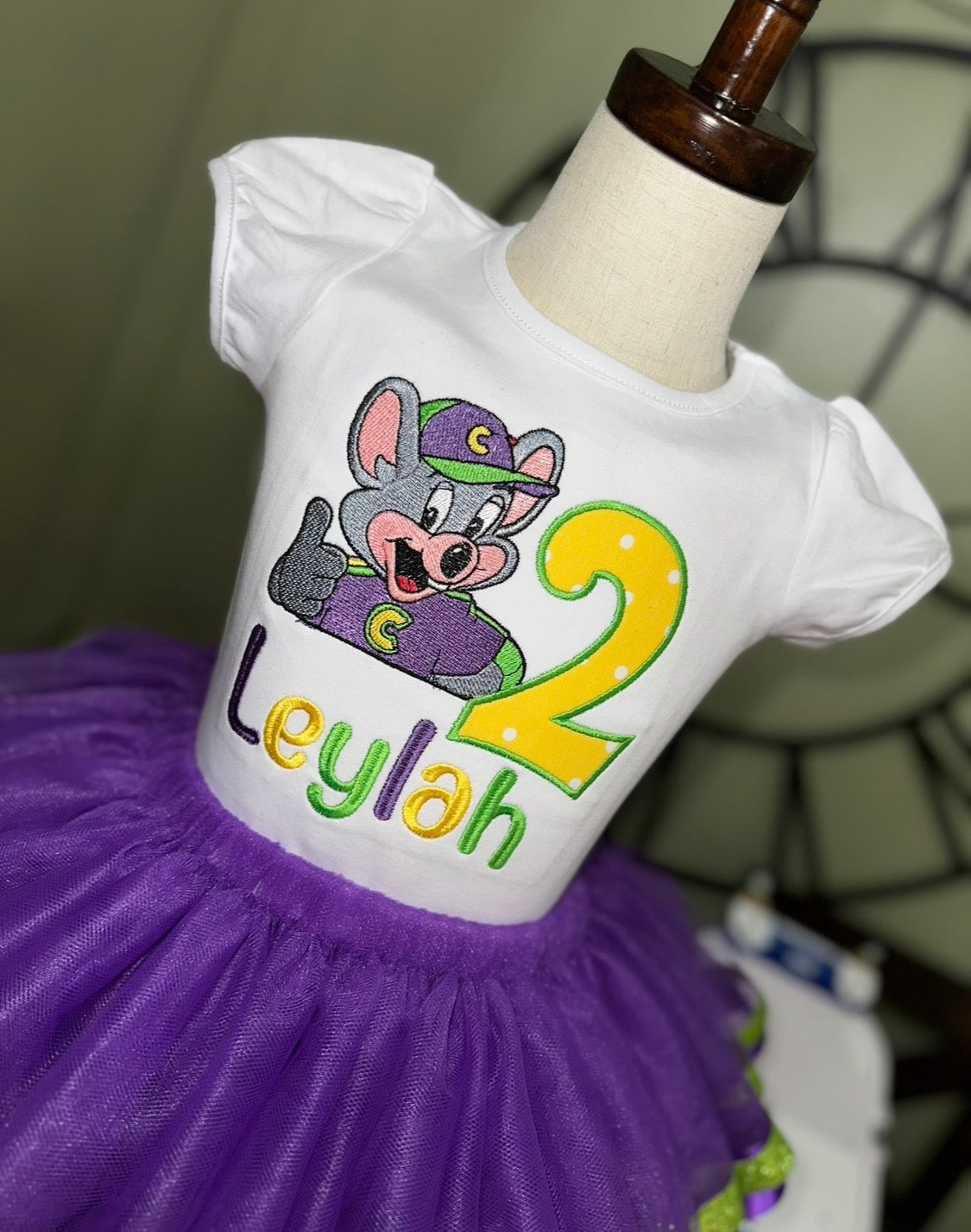 Mouse birthday shirt for girls