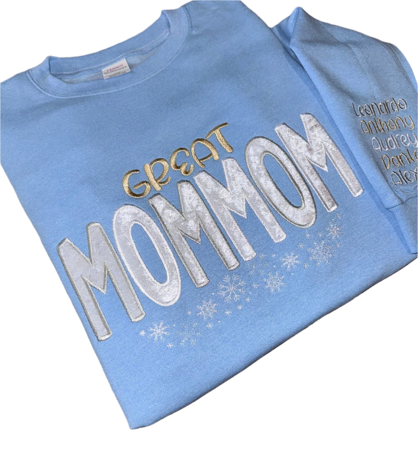 Personalizable Embroidered Mama sweatshirt