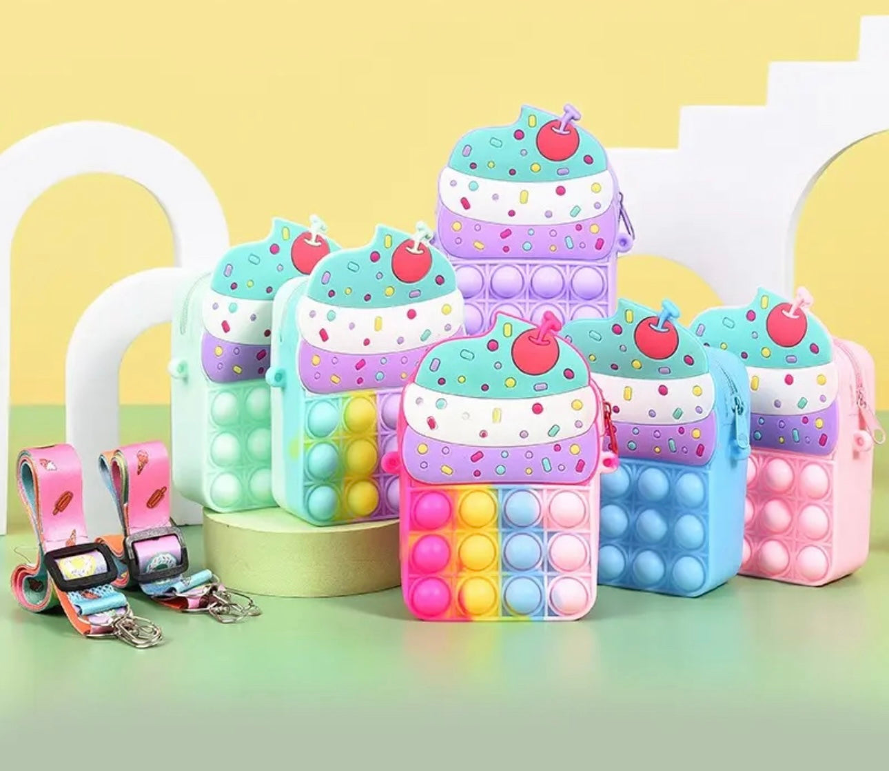Toddler Pop it Crossbody Ice cream bag