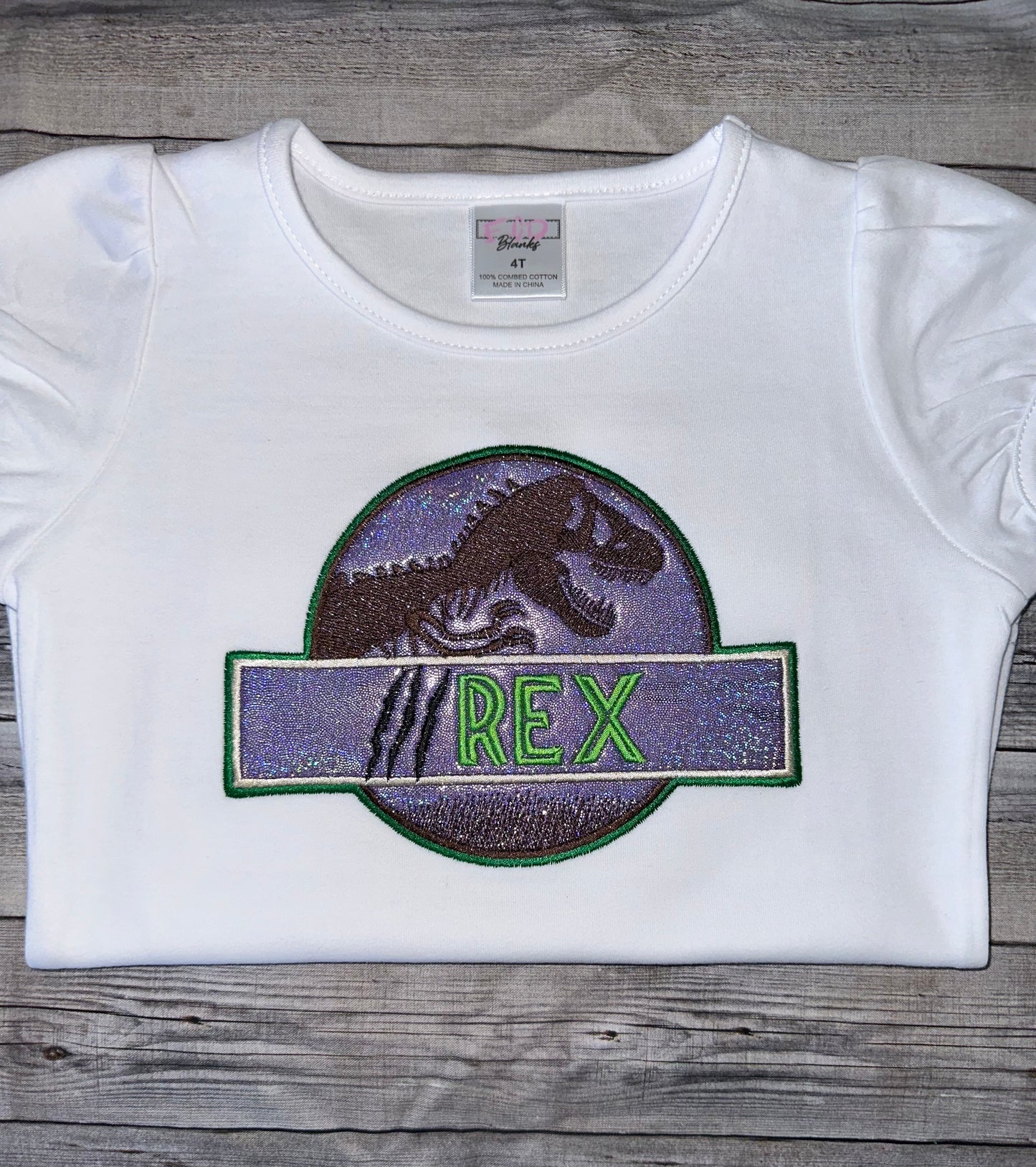 THREE -REX Birthday outfit
