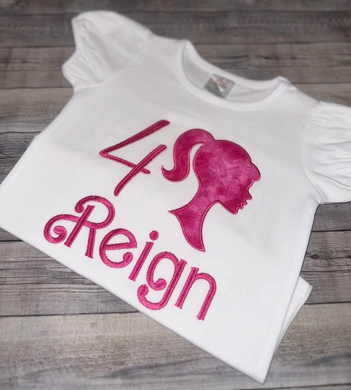 Girl Silhouette Birthday shirt