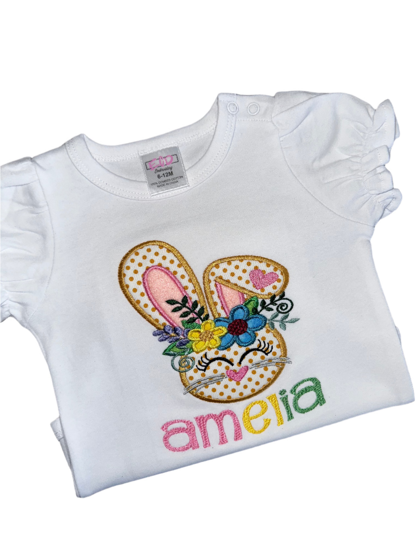 Personalized Easter bunny shirt. Easter holiday theme shirt. Easter holiday ideas and theme