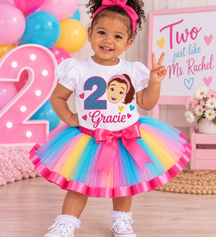 Ms. Rachel First Birthday Outfit