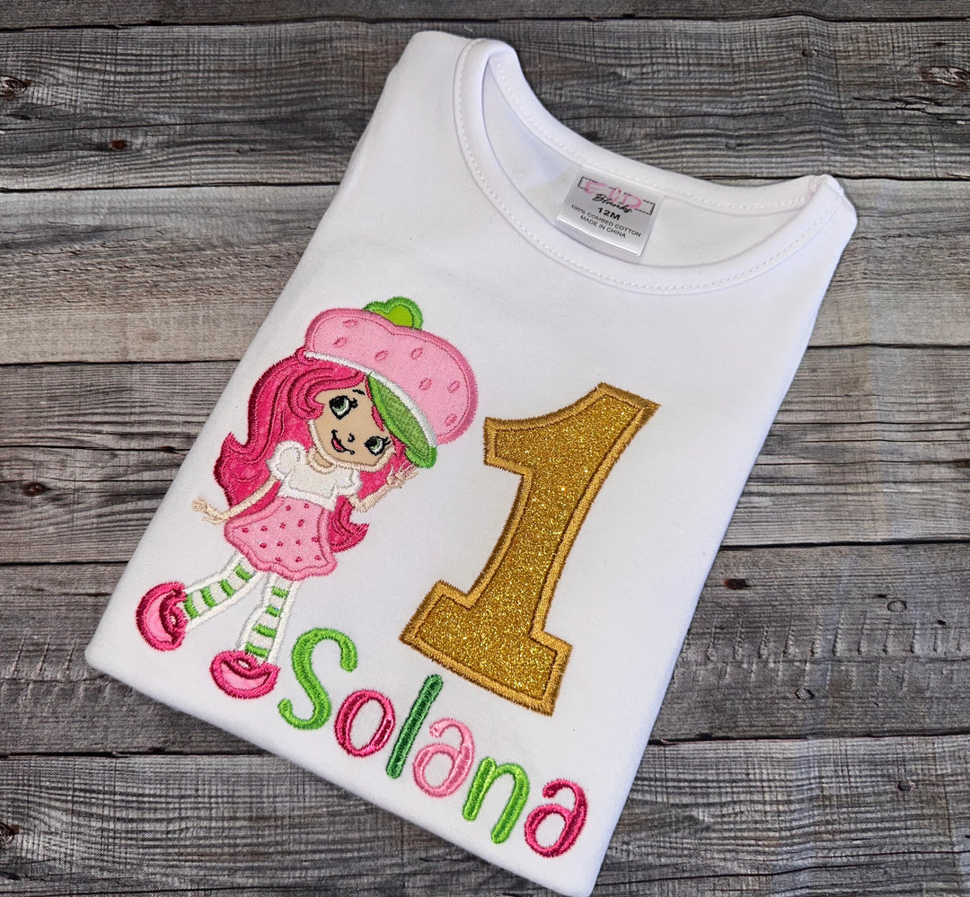 strawberry shortcake birthday shirt, theme and ideas