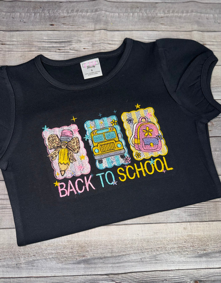 Girls Back to School Shirt