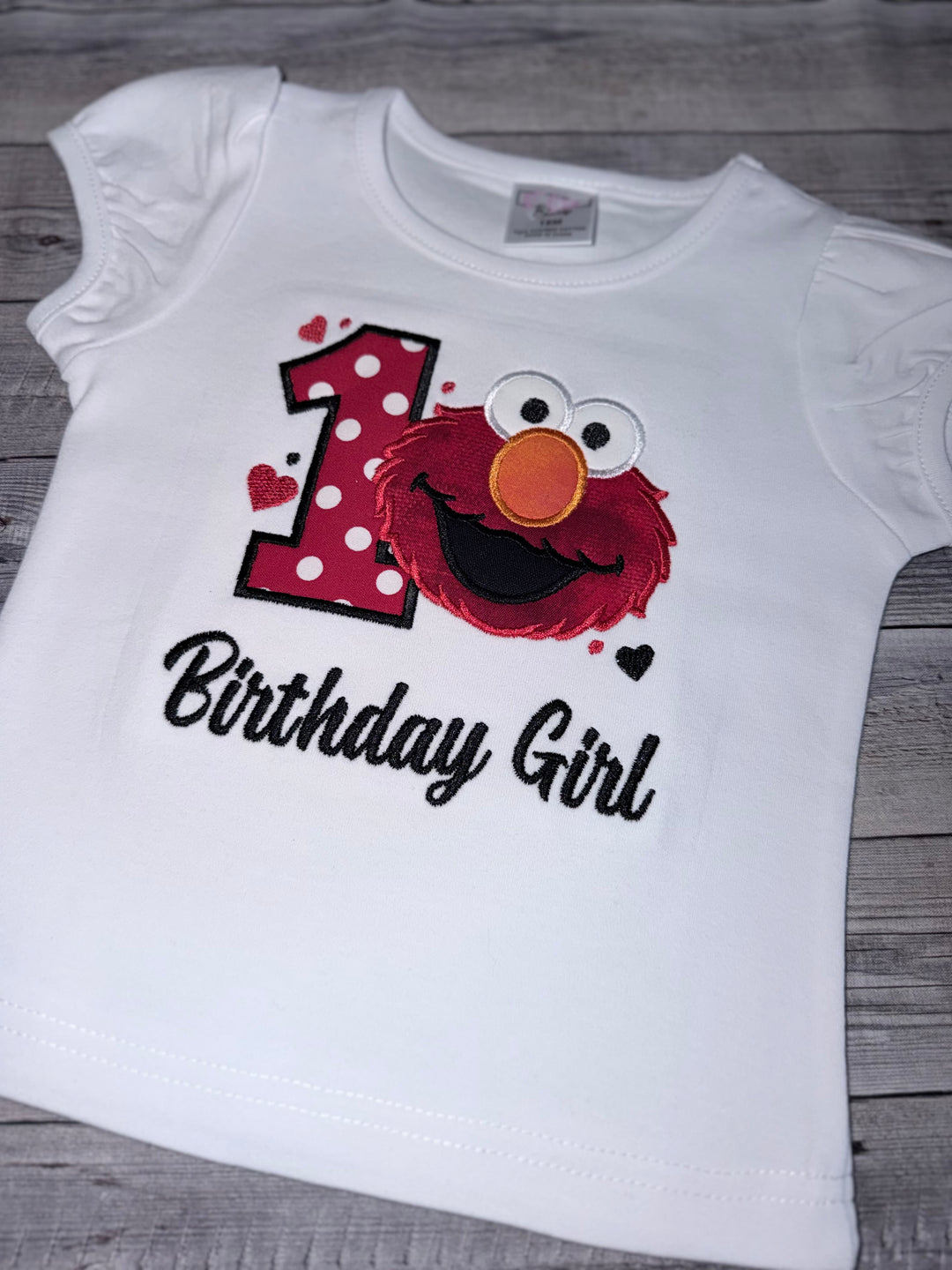 Elmo First Birthday Outfit