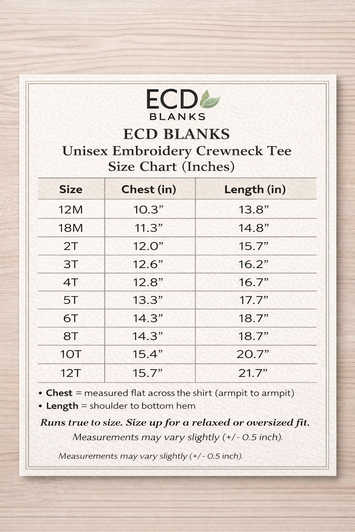 Unisex Toddler Crew Neck