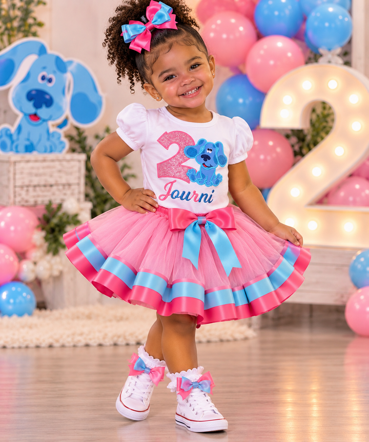 Blue’s Clues Birthday outfit