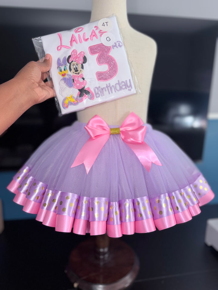 Minnie &amp; Daisy inspired Birthday Outfit