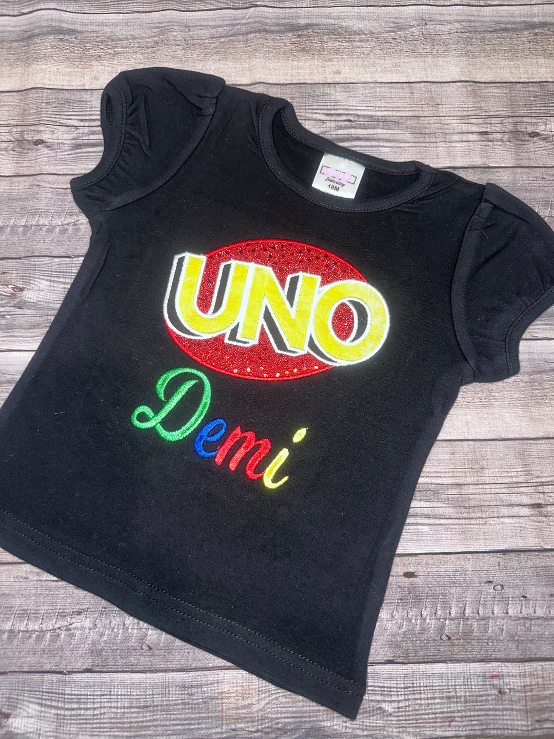Uno birthday shirt for girls- 1st birthday