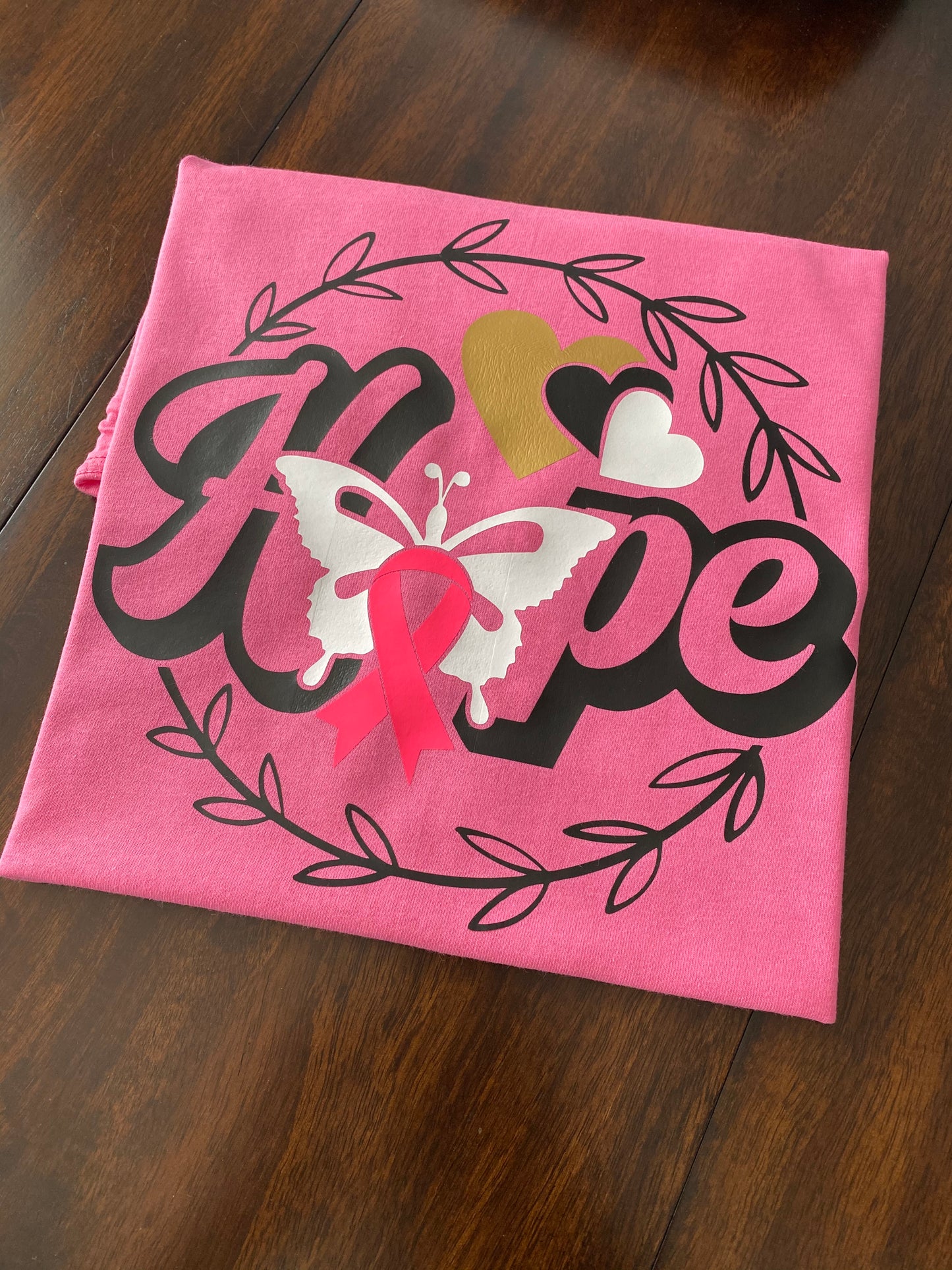 Breast cancer awareness T-shirt