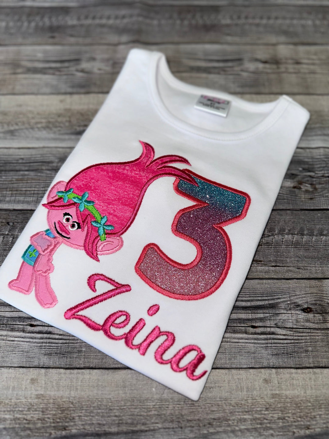 Trolls Birthday outfit for girls Tutu Set – Personalized Girl Birthday Outfit