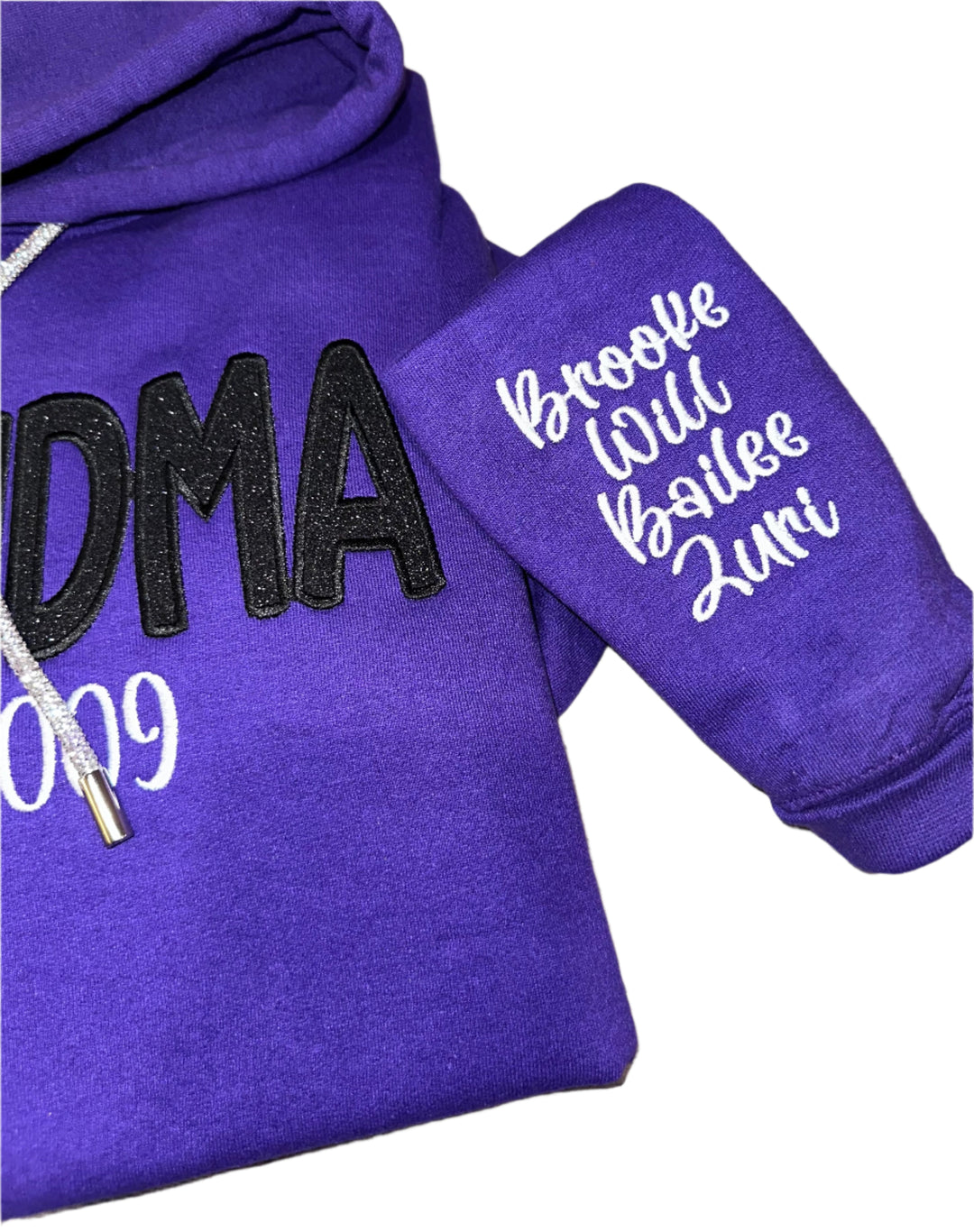Personalizable Embroidered Mama Hoodie