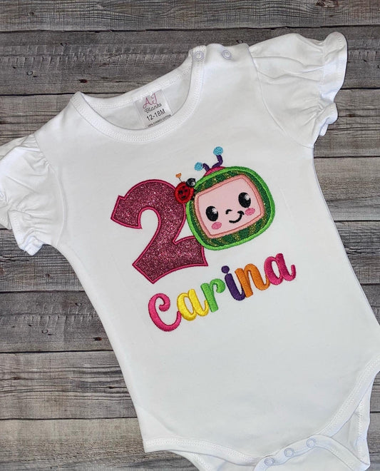 Co-C0 melon Birthday shirt