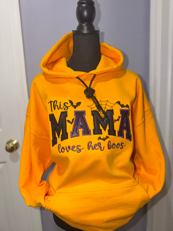 This MAMA loves her boos|Halloween sweatshirt