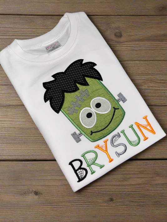 Frankenstein Halloween shirt for kids