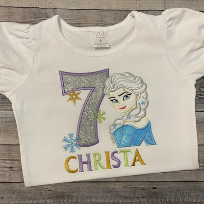 Elsa Birthday shirt