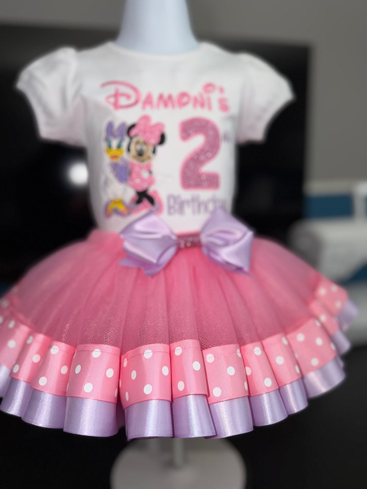 Minnie &amp; Daisy inspired Birthday Outfit