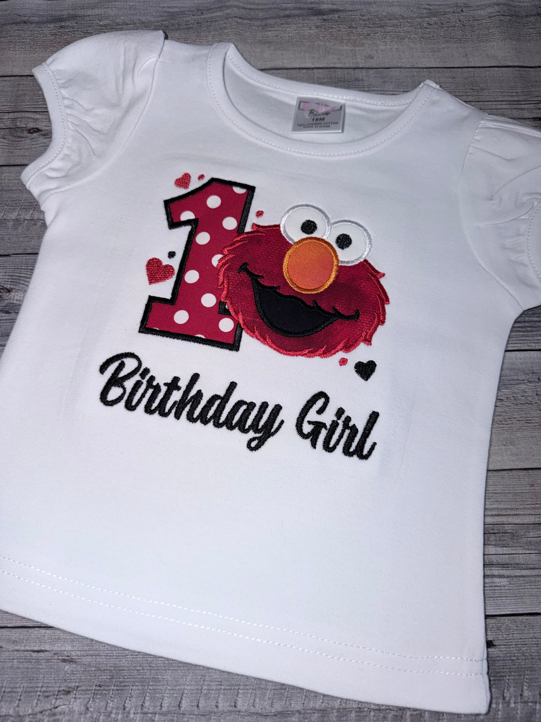Elmo First Birthday Outfit