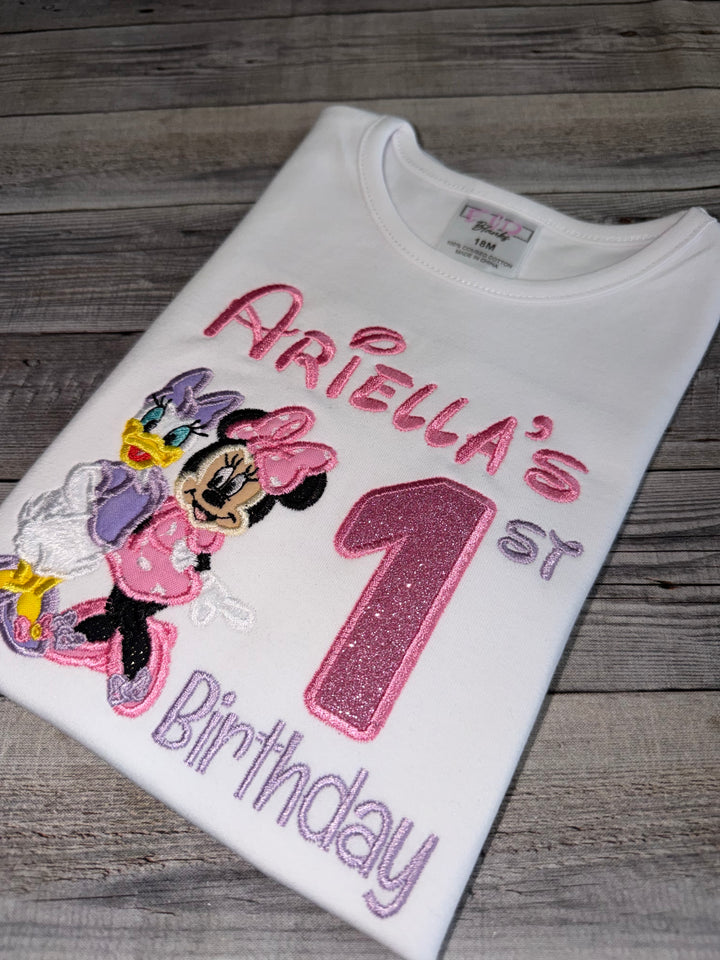 Minnie &amp; Daisy inspired Birthday Outfit