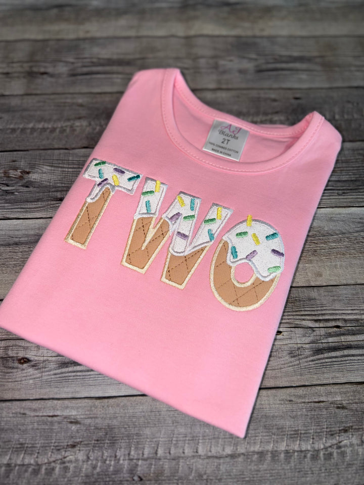Personalized 2nd Birthday Shirt|Ice Cream theme birthday|Custom 2nd Birthday Ideas