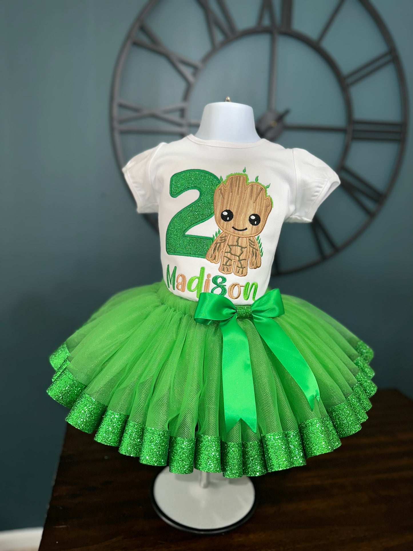 I am Groot birthday outfit. Second birthday theme and ideas. I am groot Birthday theme.