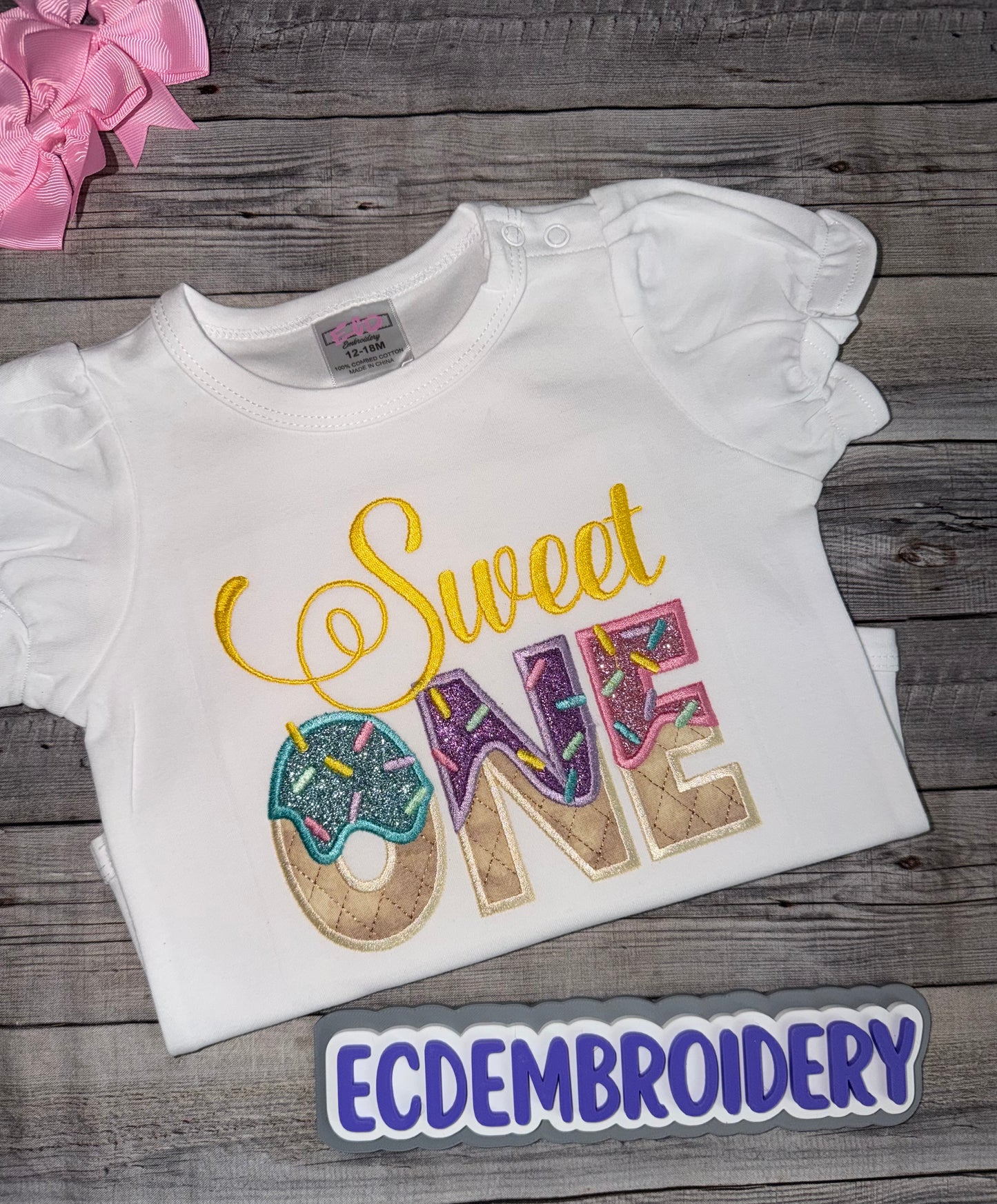 Personalized first Birthday Shirt|Ice Cream theme birthday|Custom 1st Birthday Ideas