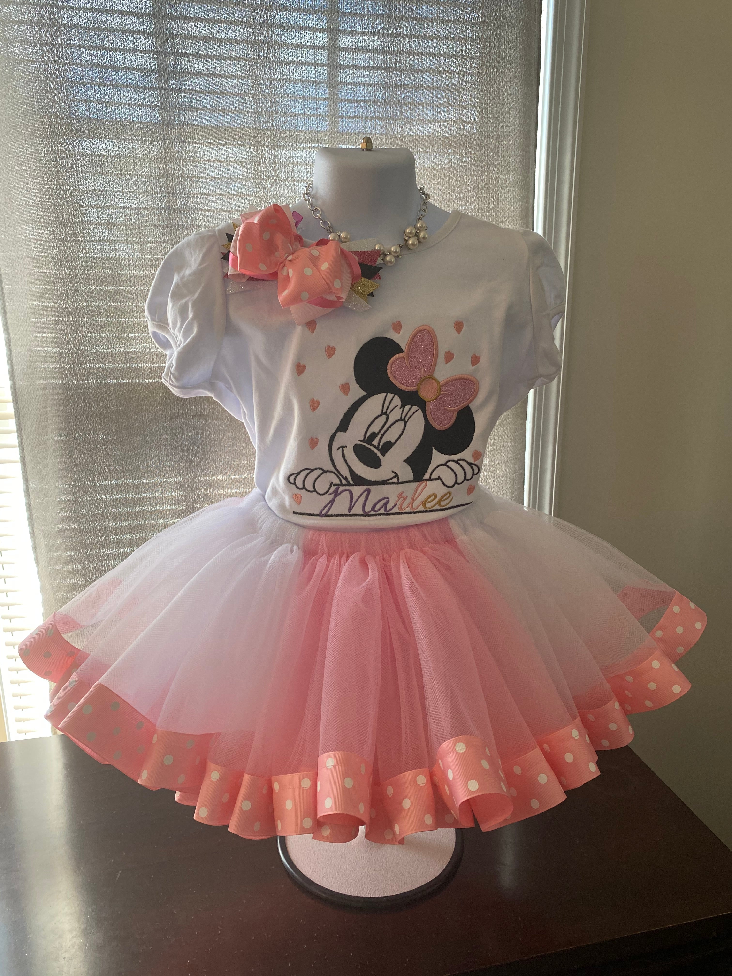 Minnie mouse 3rd birthday outfit hotsell