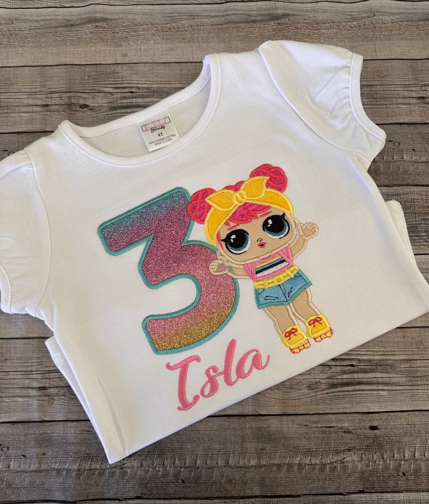 LOL SURPRISE birthday party shirt for girls
