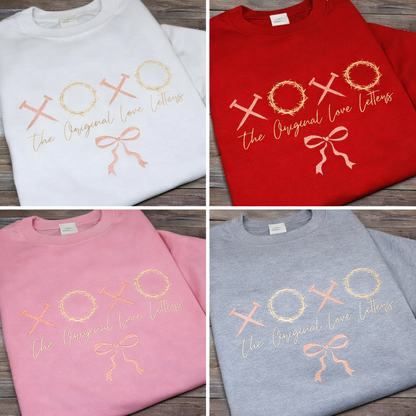 XOXO – The Original Love Letters Embroidered Sweatshirt | John 3:16