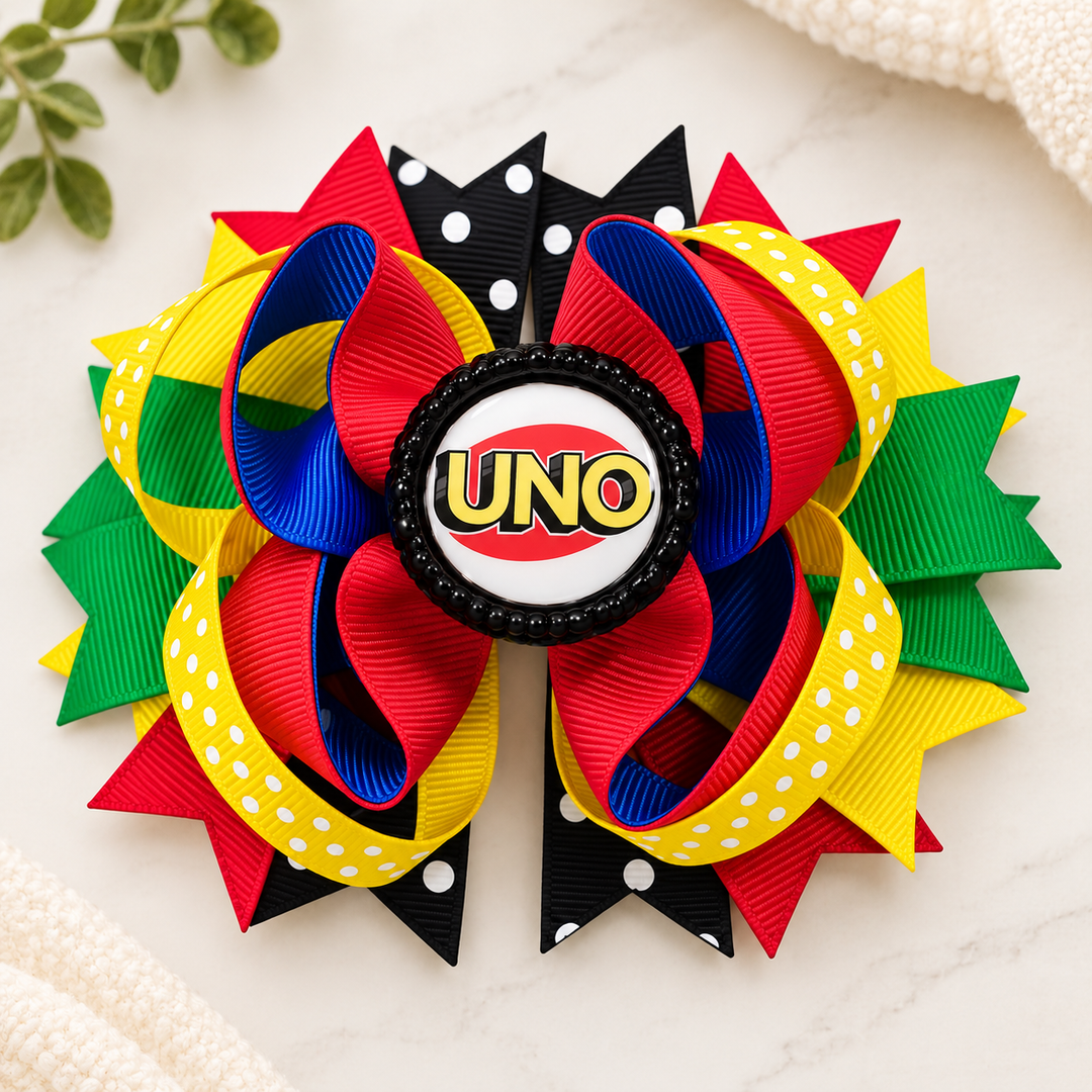 Uno boutique hairbow (pre-order)