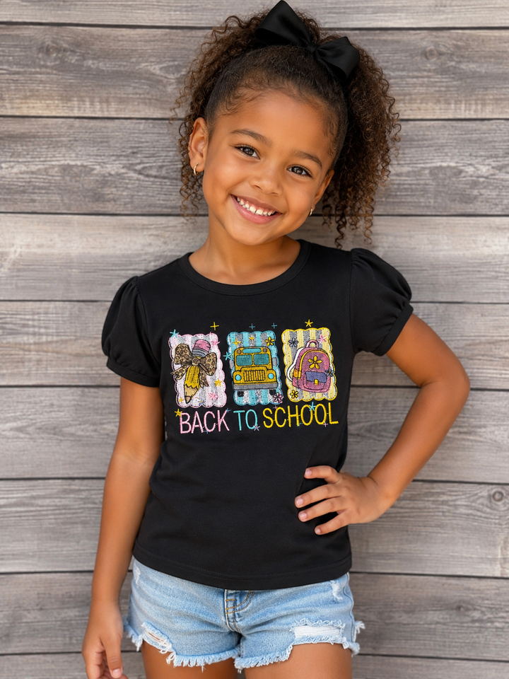 Girls Back to School Shirt