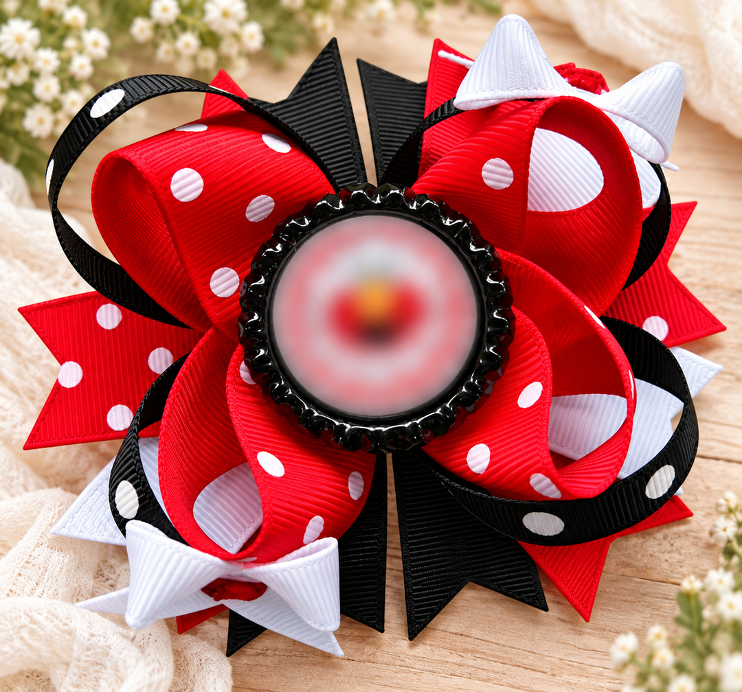 Elmo Boutique Hair Bow