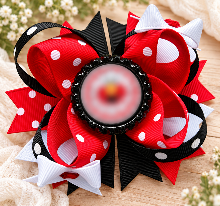 Elmo Boutique Hair Bow