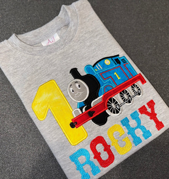 Thomas Train Birthday Shirt