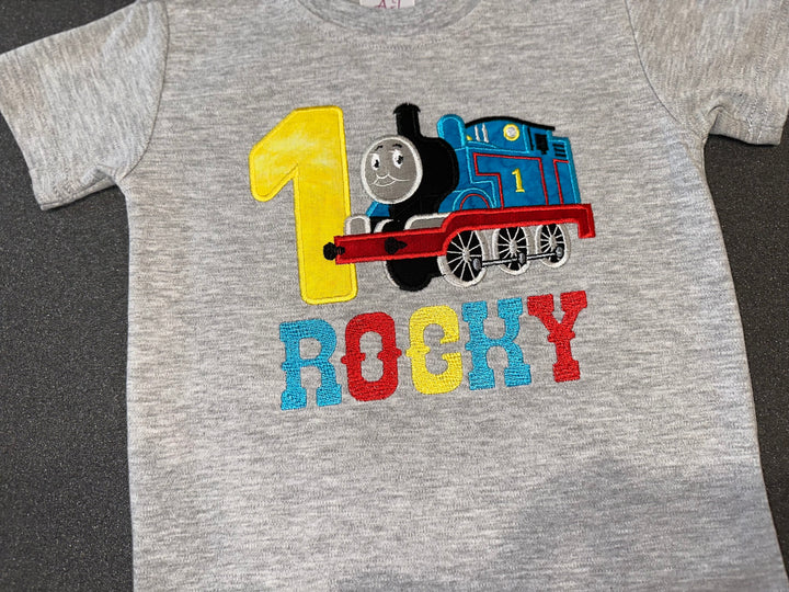 Thomas Train Birthday Shirt