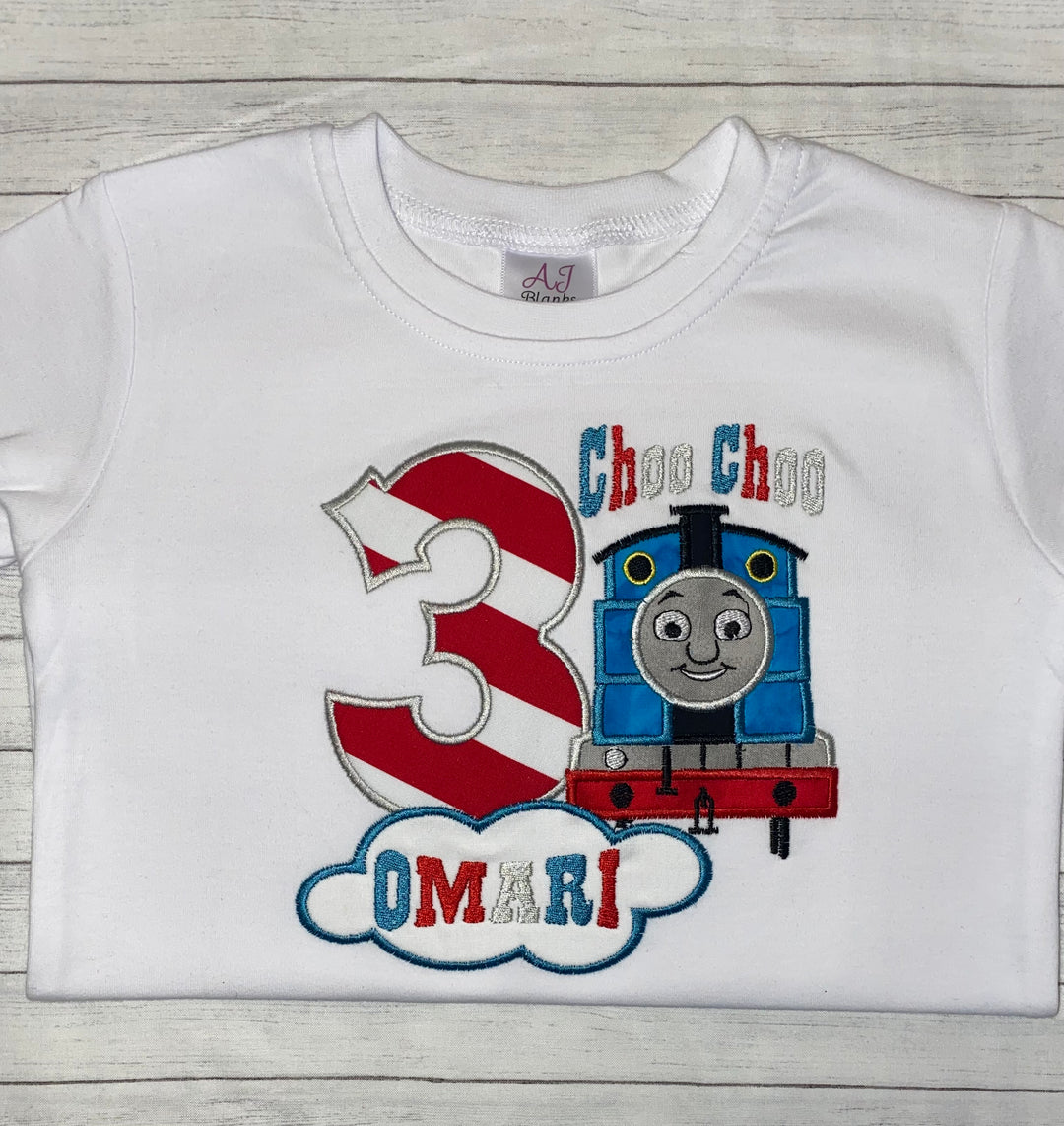 Thomas Train 3rd Birthday Shirt