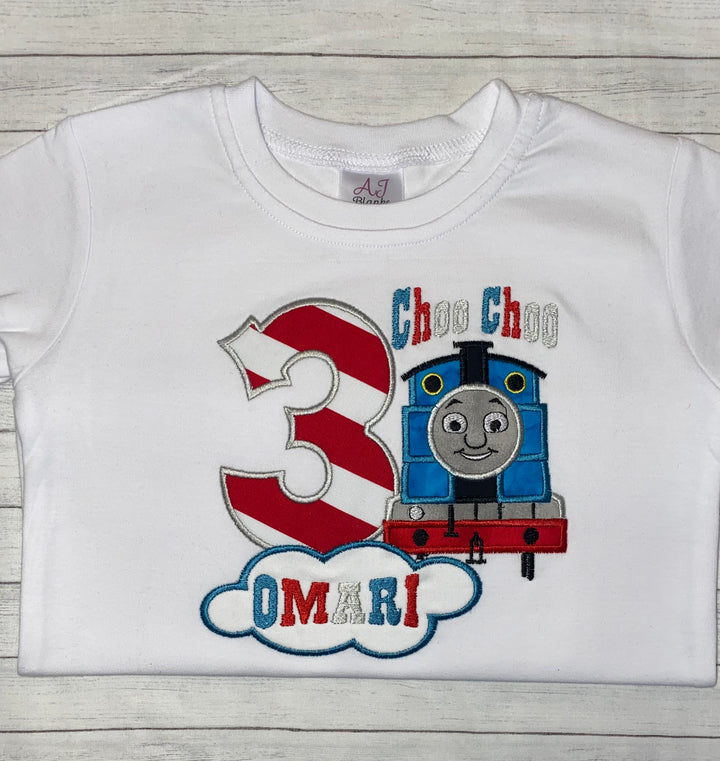 Thomas Train 3rd Birthday Shirt