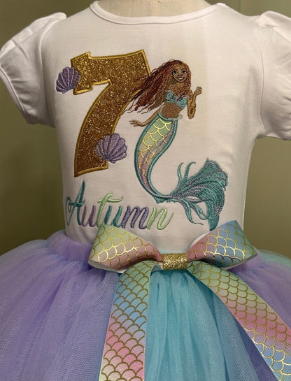 Mermaid birthday outfit